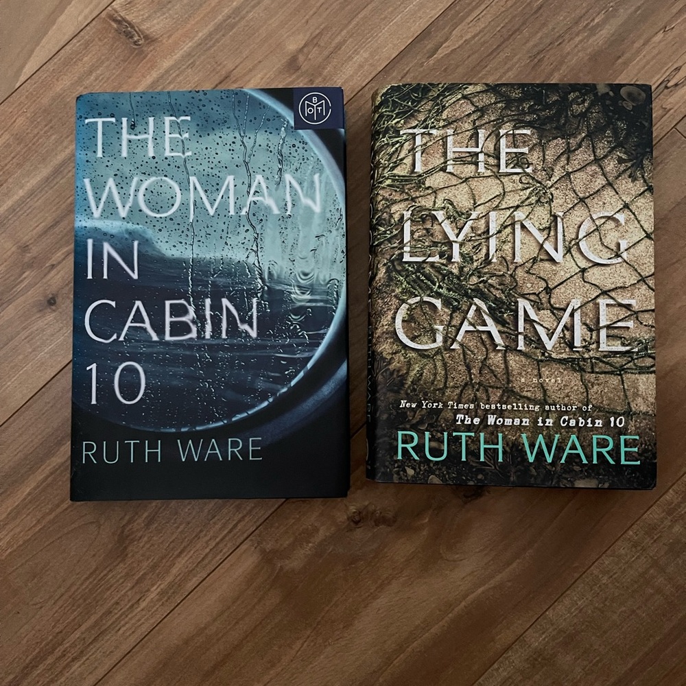 The Woman in Cabin 10 and The Lying Game Books